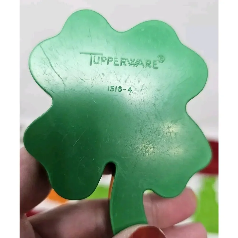Lot of 30+ Vintage Cookie Cutters Hallmark Tupperware Hutzler Holiday 80s